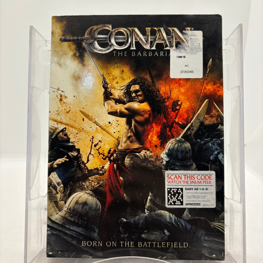 Conan The Barbarian DVD 2011 Jason Momoa Lionsgate Widescreen New Sealed